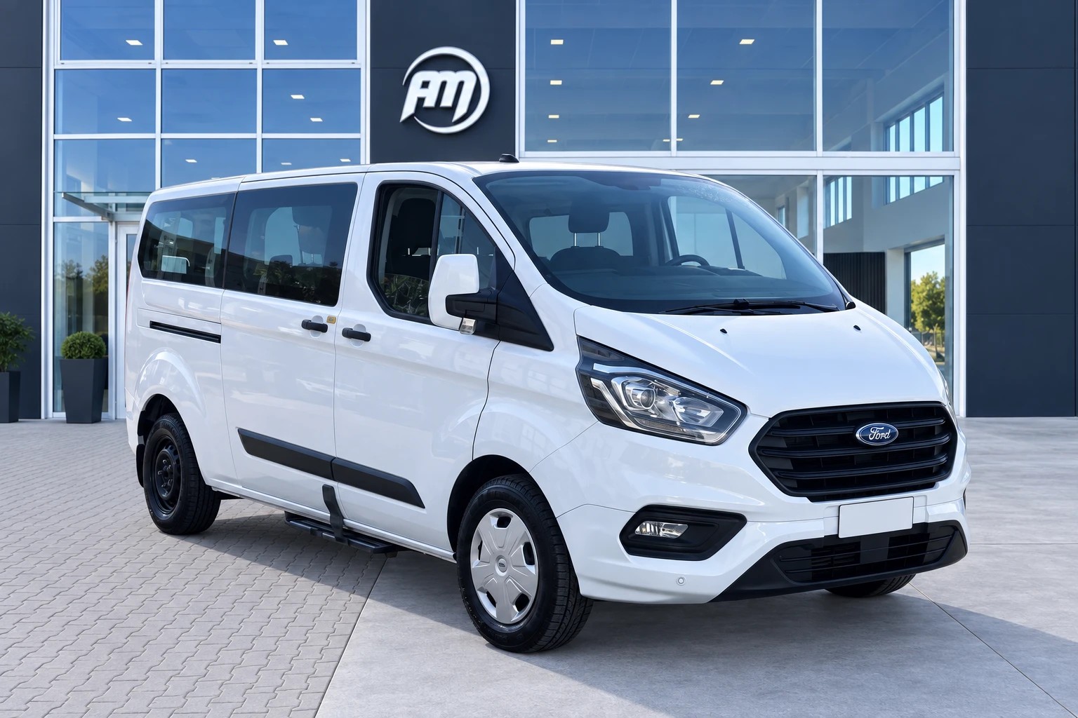 Ford Transit Custom 320 2018 Transit Custom L2H1 9POSTI PEDANA DISABILI - foto 3 di 4