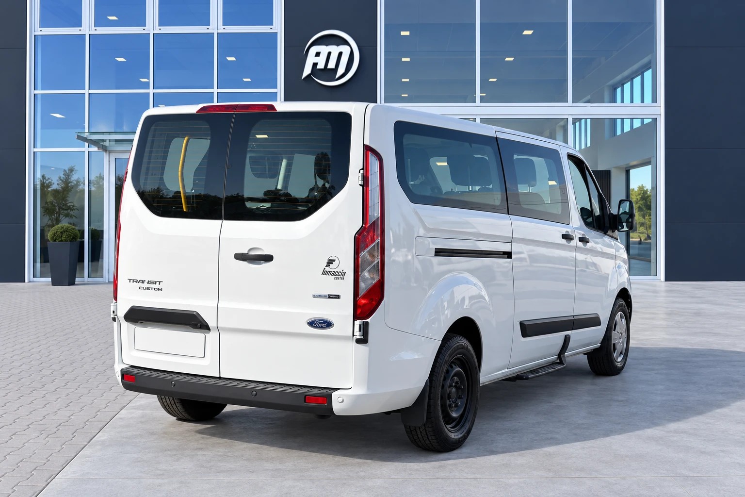 Ford Transit Custom 320 2018 Transit Custom L2H1 9POSTI PEDANA DISABILI - foto 4 di 4