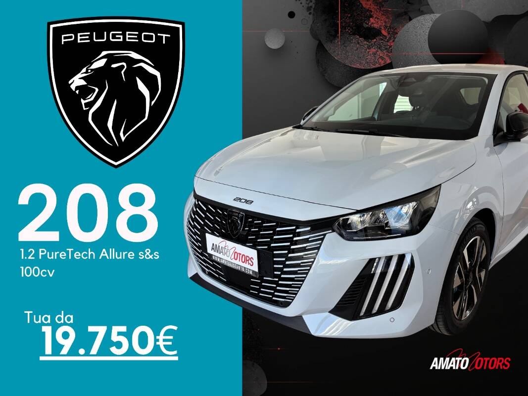 Peugeot 208 1.2 puretech Allure s&s 100cv, in vendita a Ragusa (RG)