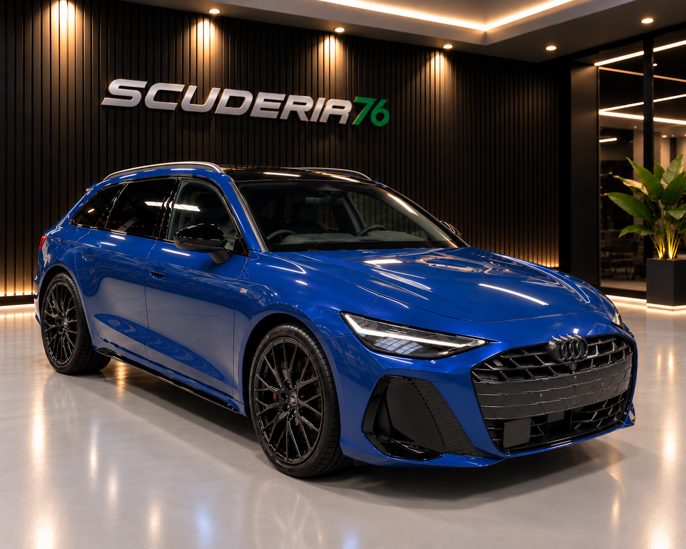 Audi A6 Avant 2.0 tdi mhev + Edition One Blu Ascari quattro 204cv s-tronic - foto 3 di 4