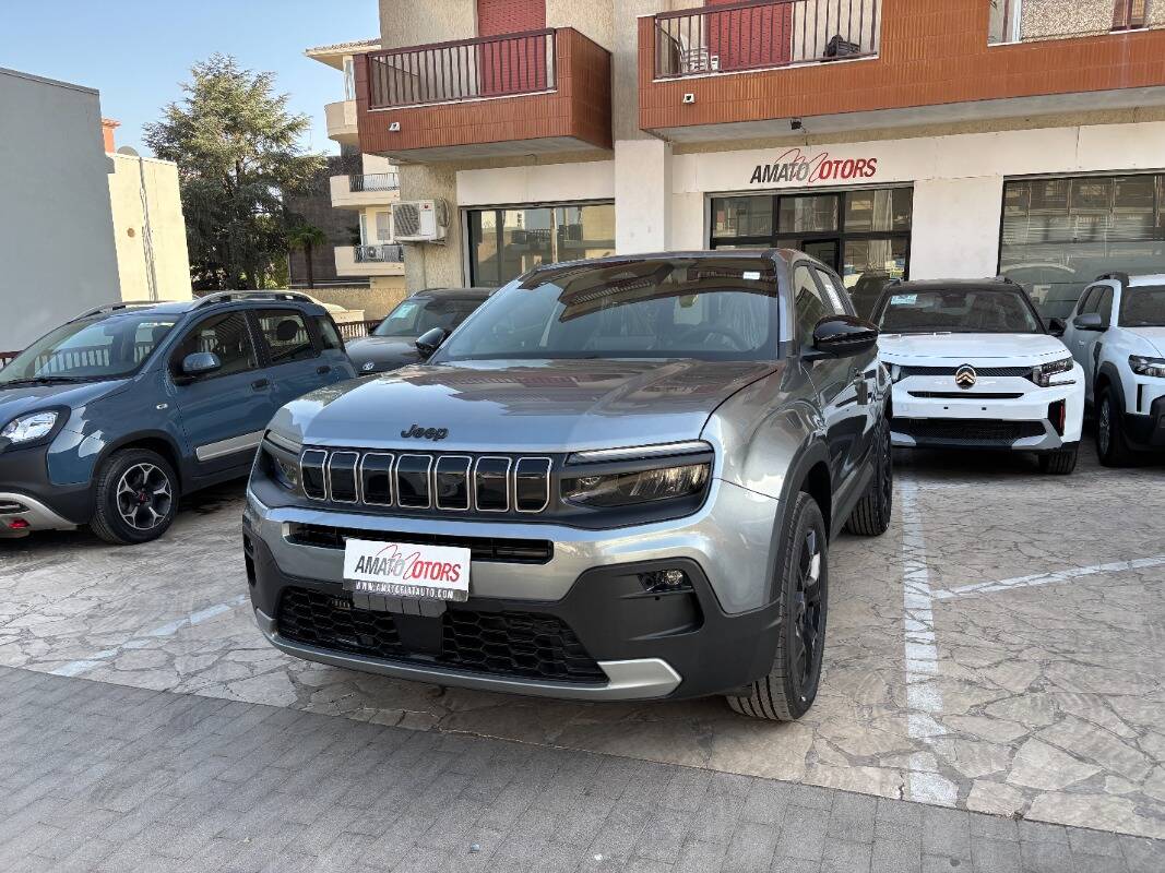 Jeep Avenger Avenger 1.2 t. e-hybr.mhev Black Edition 110cv - foto 2 di 4