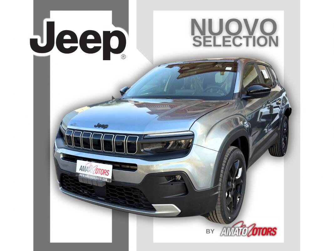 Jeep Avenger Avenger 1.2 t. e-hybr.mhev Black Edition 110cv Nuovo a Ragusa