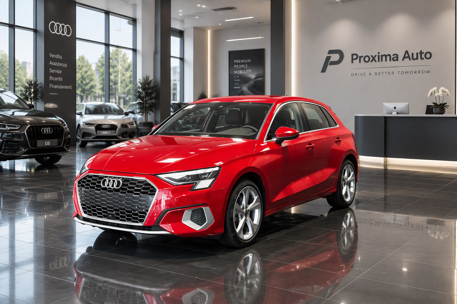 Audi A3 Sportback 35 1.5 tfsi mhev Business Advanced s-tronic, del 2023, 16.990 km, in vendita a Venaria Reale (TO)