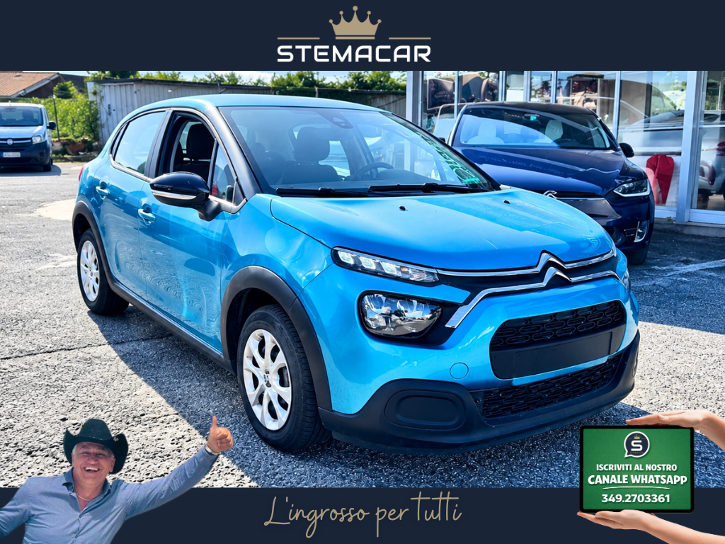 Citroen C3 1.5 Bluehdi 100cv S&S Business combi N1 + IVA, del 2021, 145.857 km, in vendita a Roma (RM)