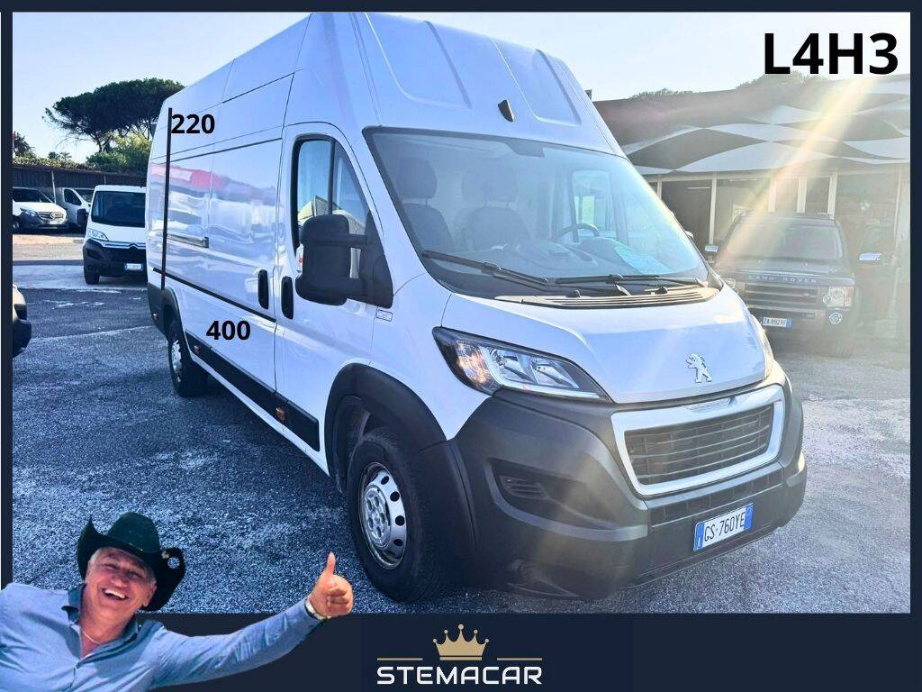 Peugeot Boxer 335 2.2 bluehdi 140CV S&S L4H3 XL +iva, del 2024, 60.885 km, in vendita a Roma (RM)