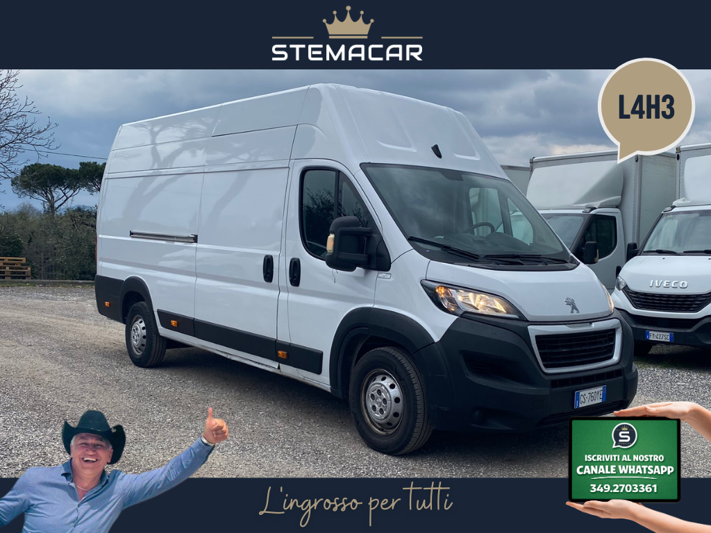 Peugeot Boxer 335 2.2 bluehdi 140CV S&S L4H3 XL +iva, del 2024, in vendita a Roma (RM)