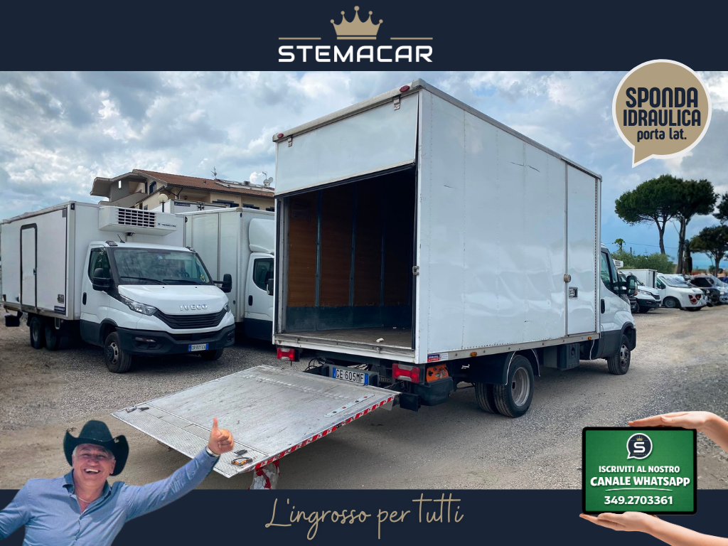 Iveco Daily 35 C16H 2.3 3750 EVId CASSONATO CON SPONDA, del 2021, in vendita a Roma (RM)