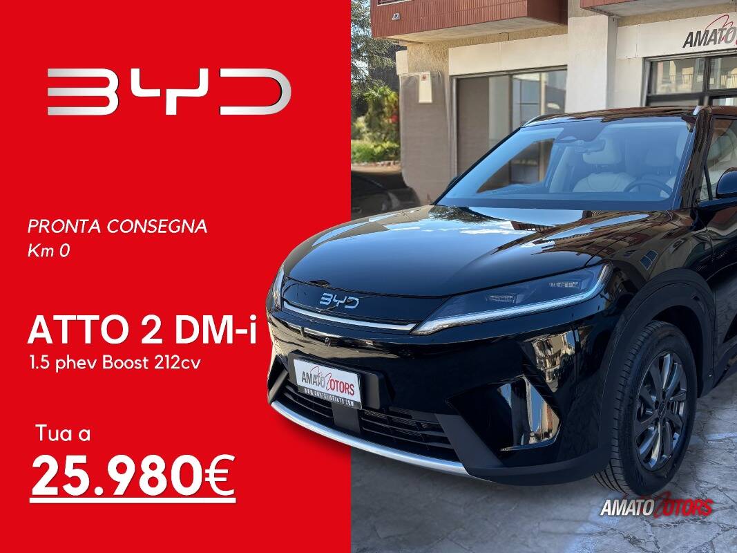 BYD Atto 2 1.5 phev Boost 212cv, del 2026, 147 km, in vendita a Ragusa (RG)