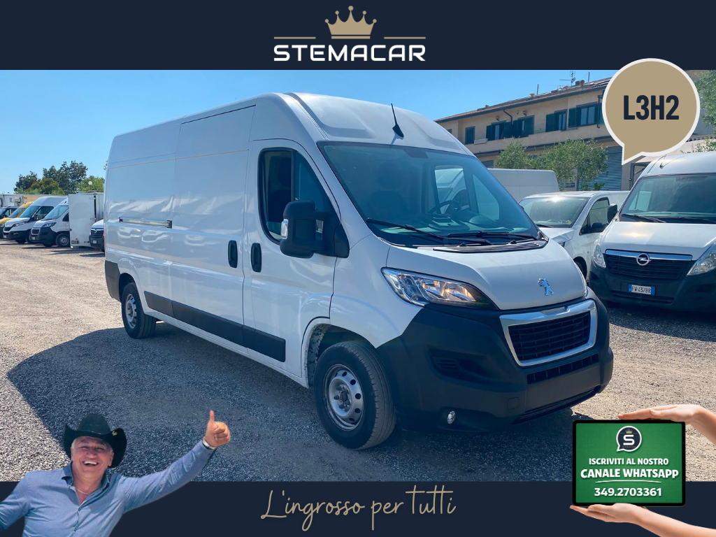 Peugeot Boxer 335 2.2 bluehdi 140cv S&S L3H2, del 2023, 89.284 km, in vendita a Roma (RM)