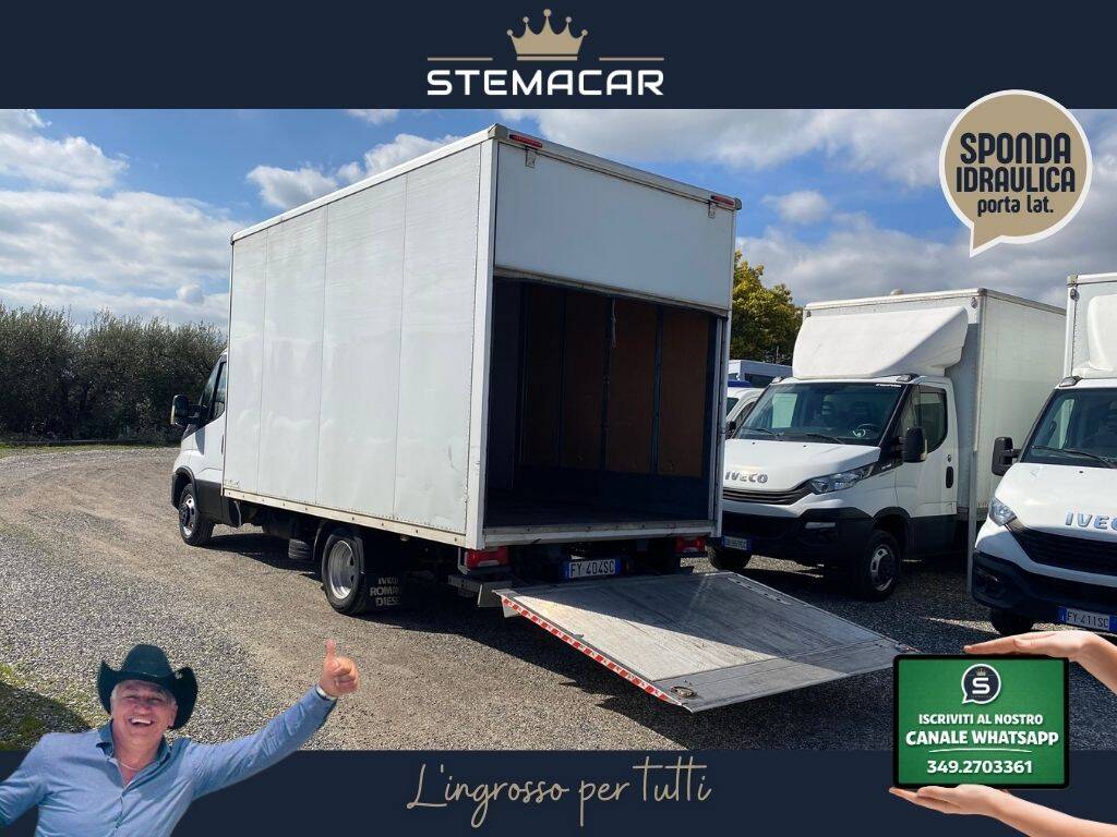 Iveco Daily 35C14 3750 E6d CABINATO CON SPONDA IDRAULICA +iva, del 2020, in vendita a Roma (RM)