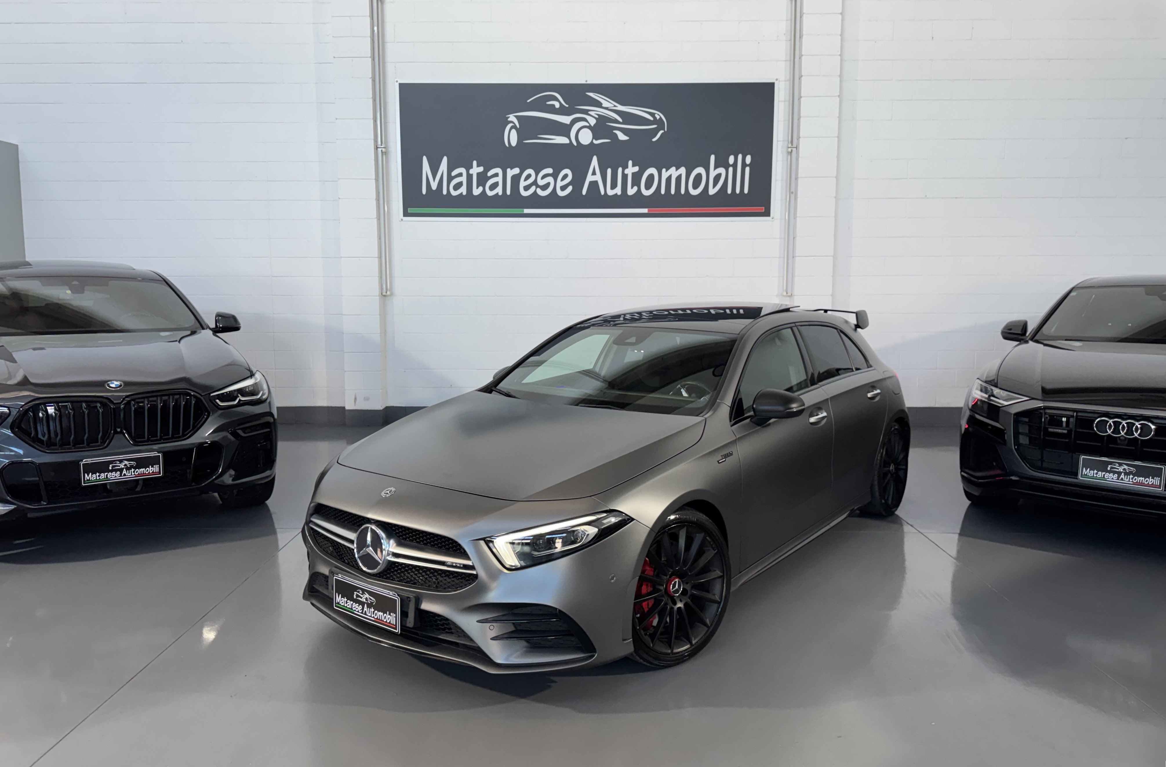 Mercedes-Benz A 35 AMG A35 AMG Race Edition Turbo 4Matic 2.0cc 306cv Tetto apribile+Burmester Finanziabile, del 2019, 72.290 km, in vendita a Cusago (MI)