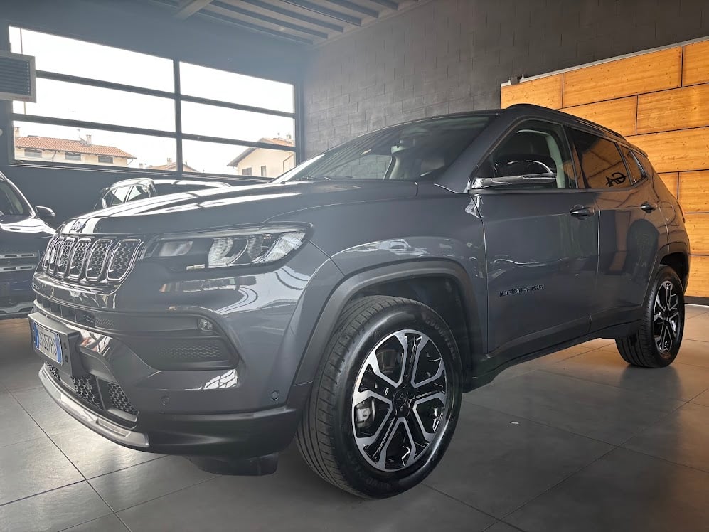 Jeep Compass 1.3 turbo t4 phev Limited 4xe auto, del 2021, 51.999 km, in vendita a Vermezzo con Zelo (MI)