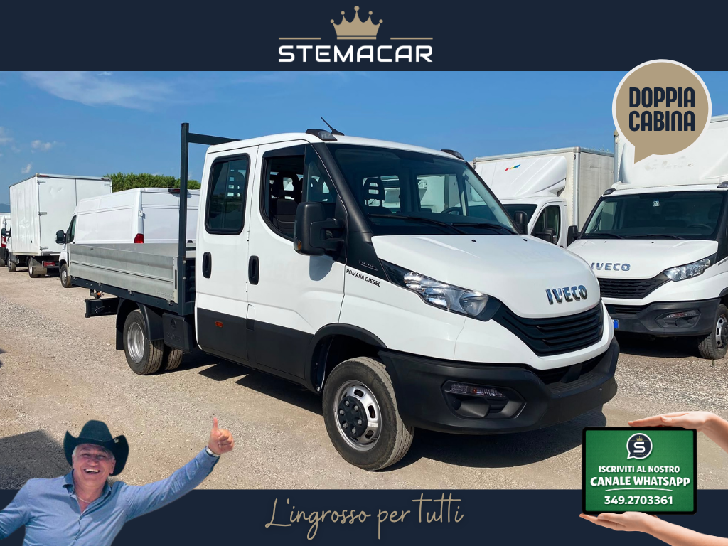 Iveco Daily 35 C14H D 3450 d.cab. HD, del 2023, in vendita a Roma (RM)