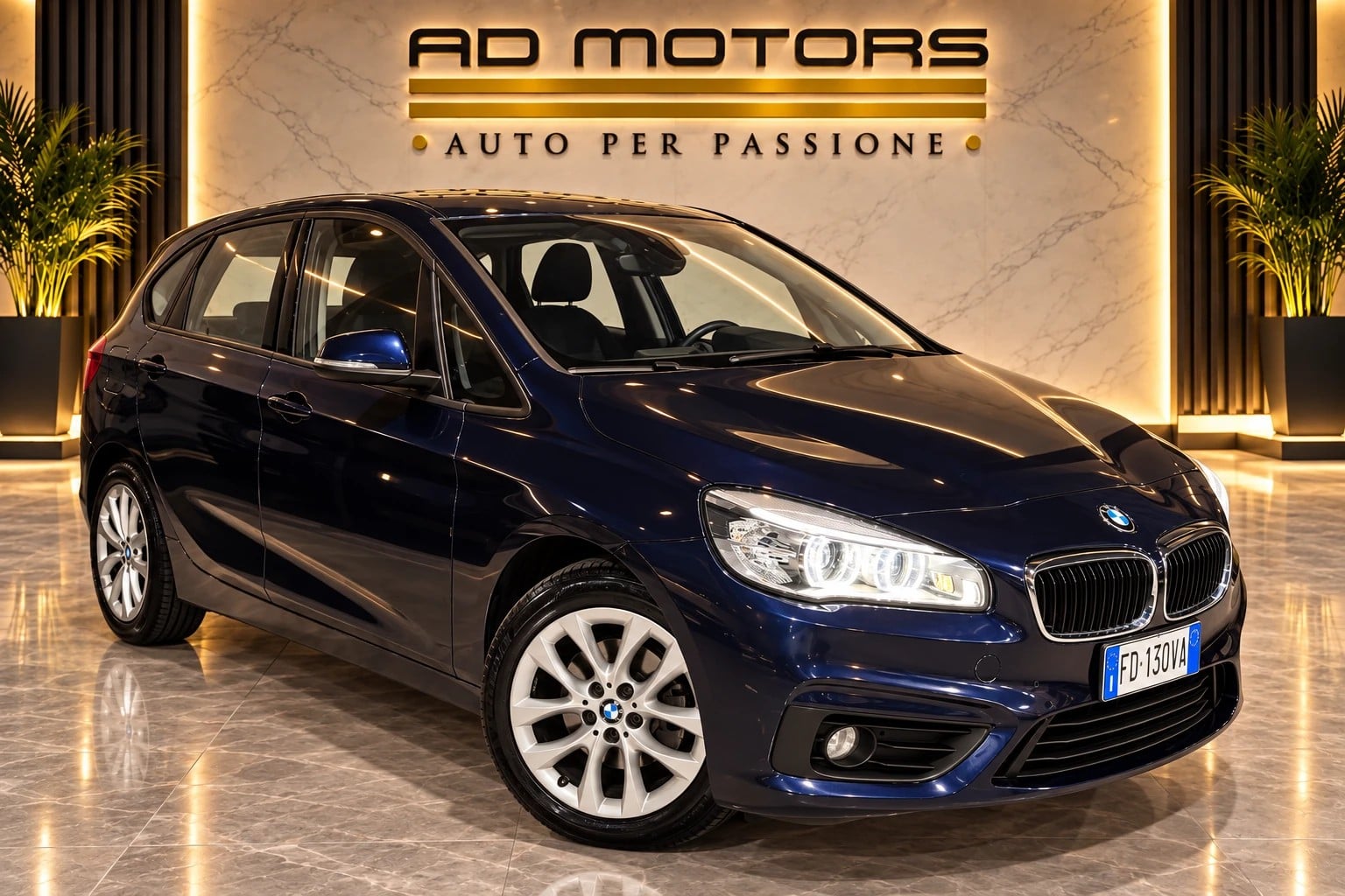 BMW 216 216d Active Tourer Luxury Diesel Euro 6 Manuale, del 2016, 140.000 km, in vendita a Bareggio (MI)