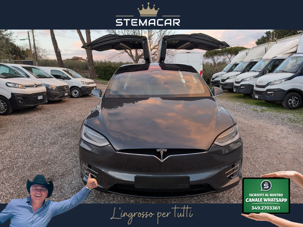 Tesla Model X Long Range Plus awd, del 2018, in vendita a Roma (RM)