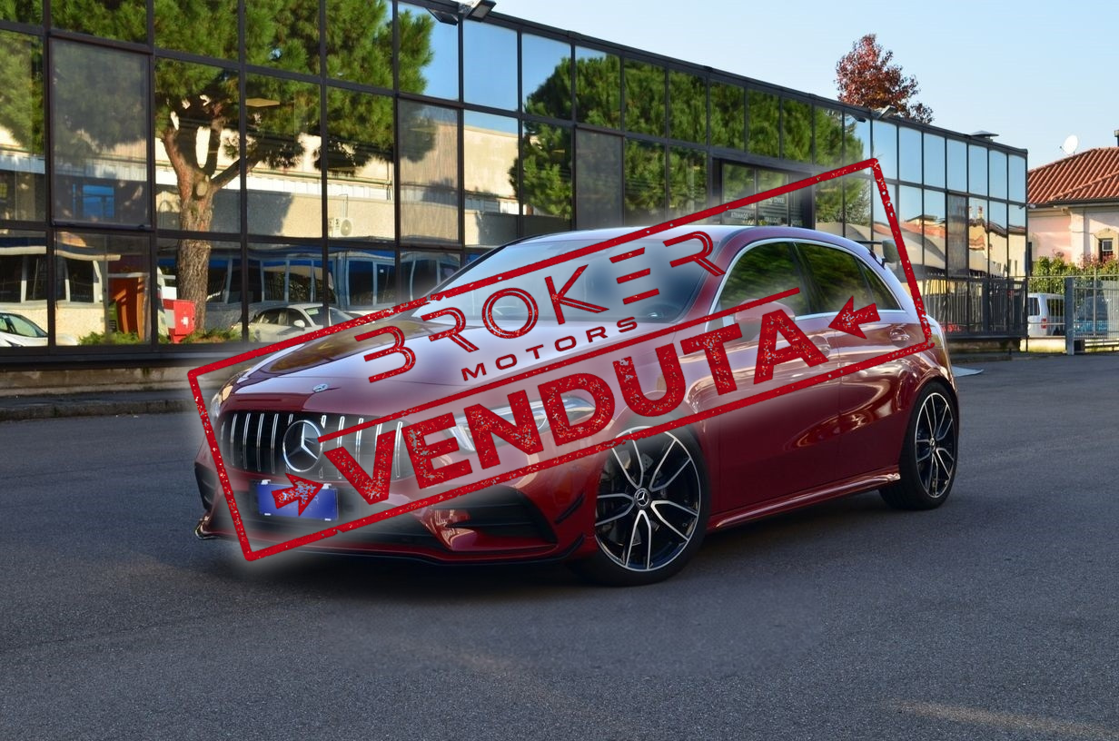 Mercedes-Benz A 250 Premium Night edition auto, del 2022, 37.000 km, in vendita a Marcallo Con Casone (MI)