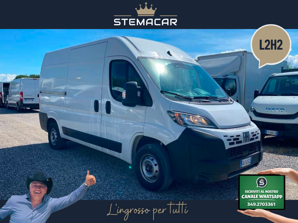 Fiat Ducato 35 L2H2 2.2 diesel 140cv, del 2024, 27.441 km, in vendita a Roma (RM)