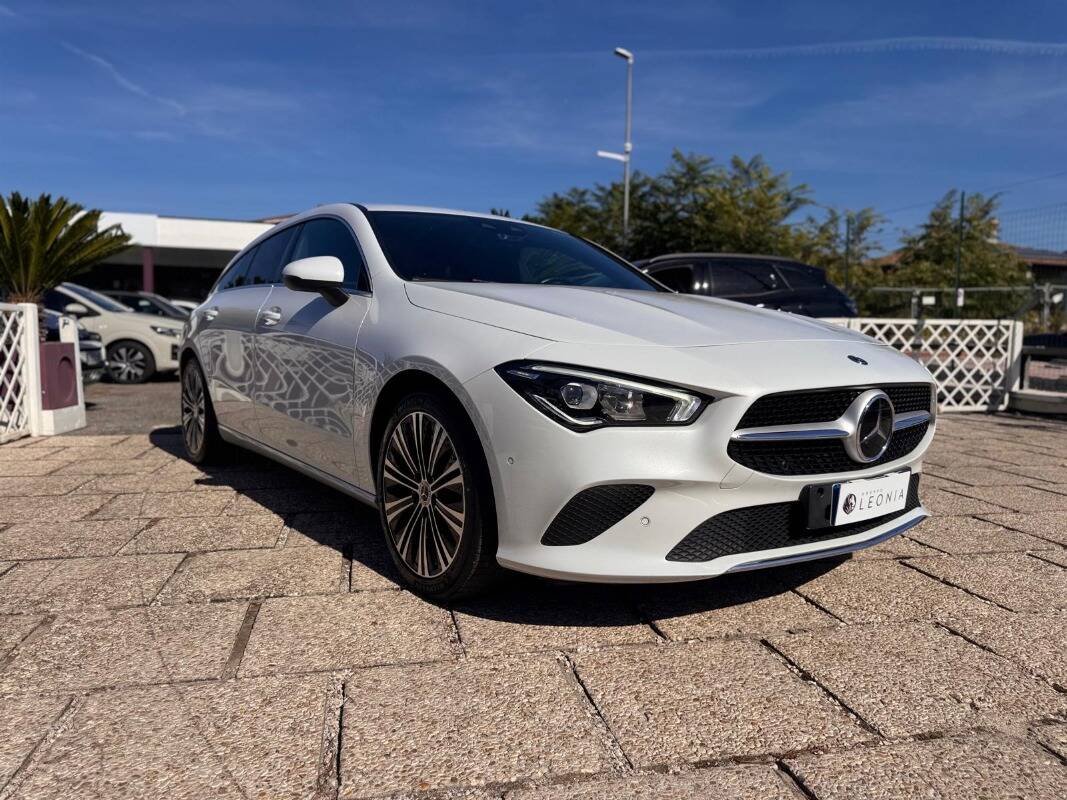 Mercedes-Benz CLA 200 CLA SB 200 d Edition1 auto FULL FULL + gancio traino, del 2020, 115.000 km, in vendita a Frascati (RM)