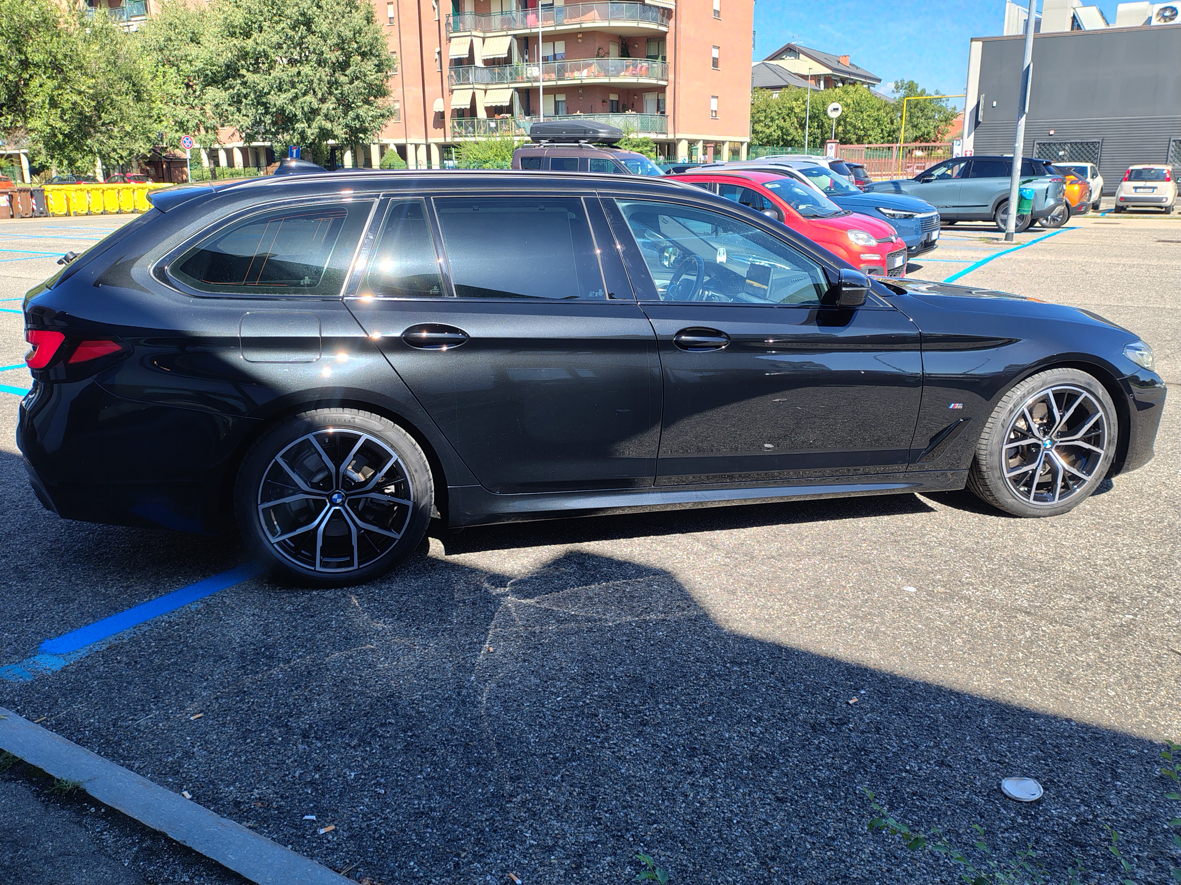 BMW 520 520d Touring mhev 48V Msport auto - foto 4 di 4