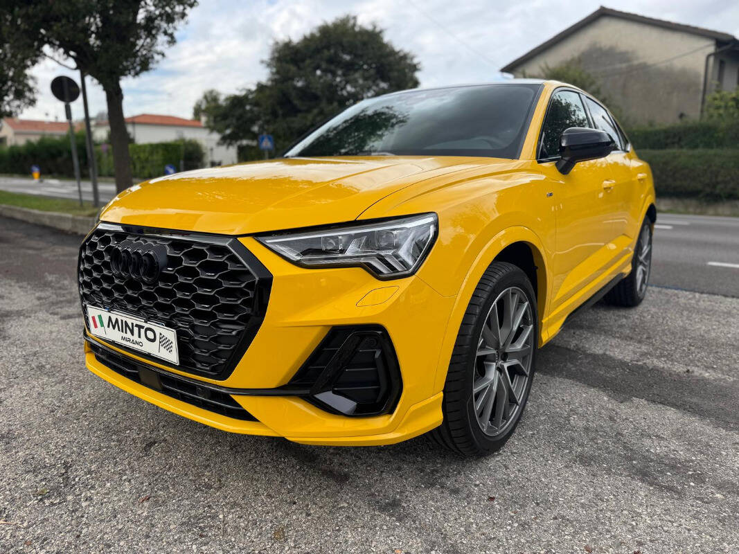 Audi Q3 SPB 35 TDI S tronic S line edition Identity Black km 0 a MIRANO