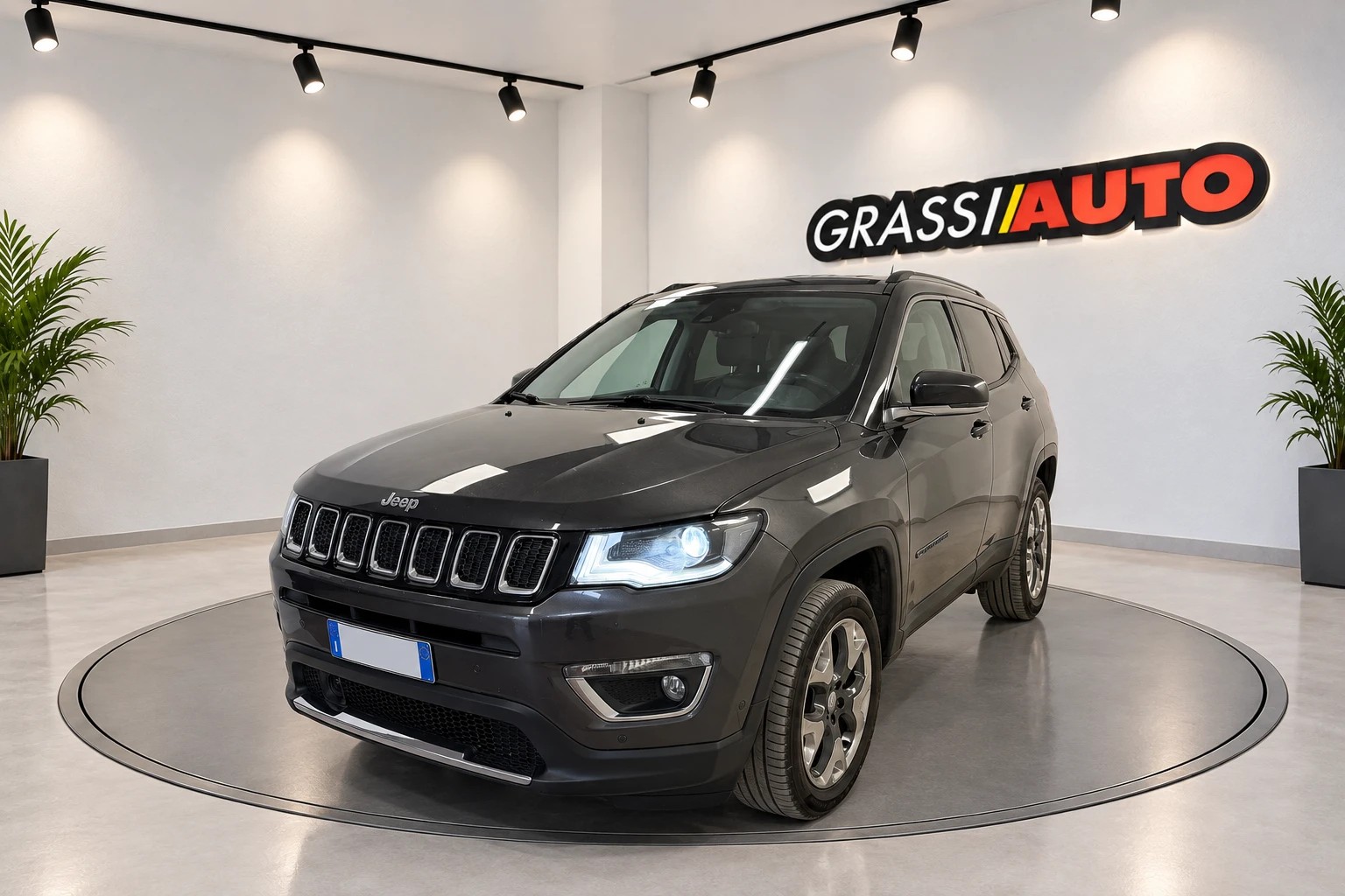Jeep Compass 2.0 mjt Limited 4wd 140cv, del 2018, 111.000 km, in vendita a Sassocorvaro Auditore (PU)