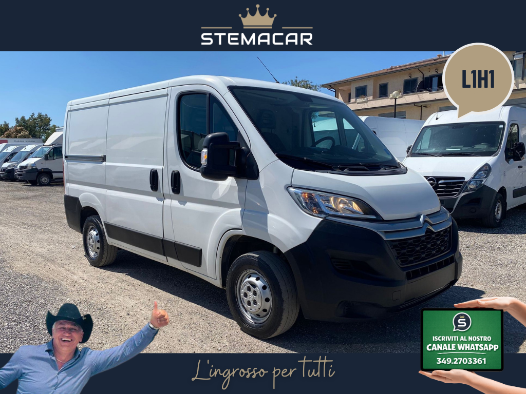 Citroen Jumper 35 L1H1 2.0 bluehdi 130cv Busin. E6 +iva, del 2019, in vendita a Roma (RM)