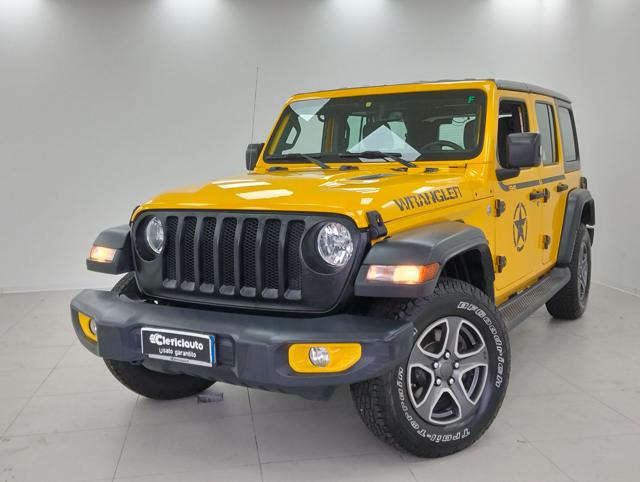 Jeep Wrangler Unlimited 2.2 Mjt II Sport, del 2020, 81.700 km, in vendita a Lurate Caccivio (CO)