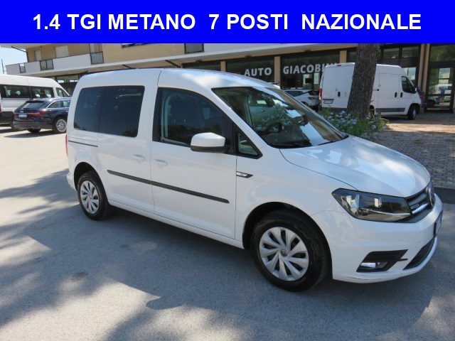 Volkswagen Caddy 1.4 TGI Trendline 7 posti usato a TOLENTINO