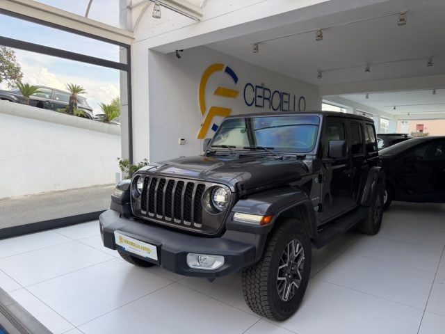 Jeep Wrangler Unlimited 2.0 PHEV ATX 4xe Sahara da ?459,00 mensi, del 2022, 74.121 km, in vendita a Somma Vesuviana (NA)
