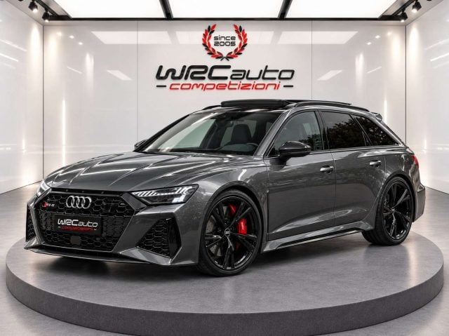 Audi RS6 A6 V 2018 Avant Avant 4.0 mhev quattro tiptronic T, del 2022, 22.000 km, in vendita a Bulgarograsso (CO)
