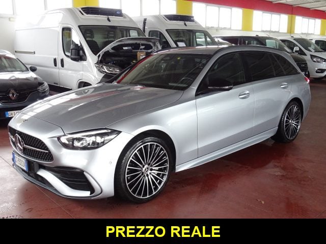 Mercedes-Benz C 300 D Mild hybrid S.W. AMG Line Advanced, del 2024, 65.000 km, in vendita a Maser (TV)
