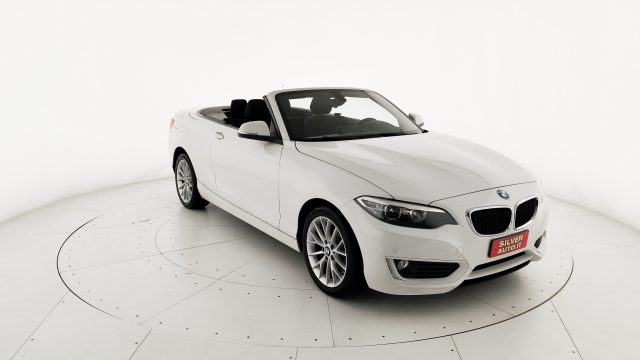 BMW 218 d Cabrio Advantage usato a CREMA