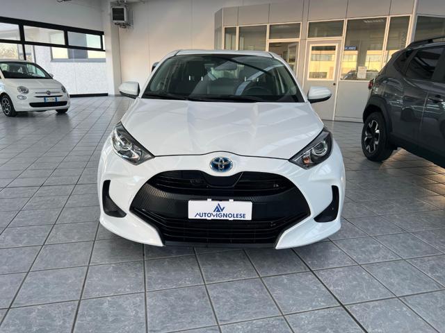 Toyota Yaris 1.5 Hybrid 5 porte BS- Retrocamera-Navi-ClAut-sed usato a VIGNOLA