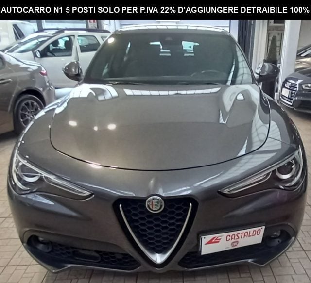 Alfa Romeo Stelvio 2.2 Turbodiesel 160 CV AT8 RWD Business N1 AUTOCAR, del 2022, 38.000 km, in vendita a Torino (TO)