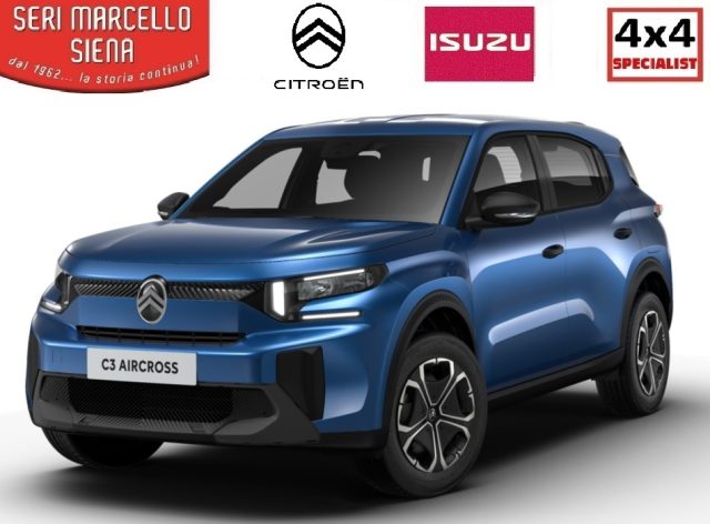 Citroen C3 Aircross Turbo 100 cv Manuale YOU nuovo a SIENA