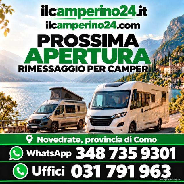 Iveco Daily RIMESSAGGIO PER CAMPER, del 2018, 100 km, in vendita a Novedrate (CO)