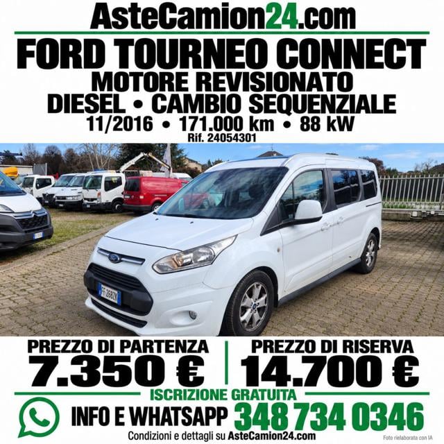 Ford Tourneo Connect motore revisionato astecamion24.com, del 2016, 171.000 km, in vendita a Novedrate (CO)