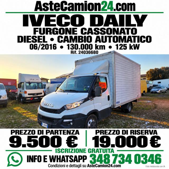 Iveco Daily Asta libera astecamion24.com, del 2016, 130.000 km, in vendita a Novedrate (CO)