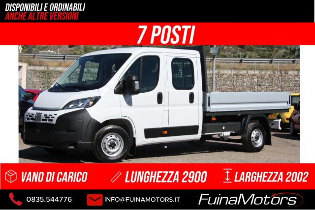 Fiat Ducato 35 2.2 Mjt 140CV - L3 H1 DOPPIA CABINA CASSONE km 0 a BERNALDA