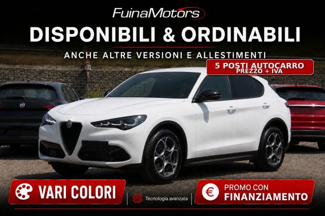 Alfa Romeo Stelvio 2.2 diesel 160 CV AT8 RWD Sprint AUTOCARRO NUOVO - foto 3 di 4