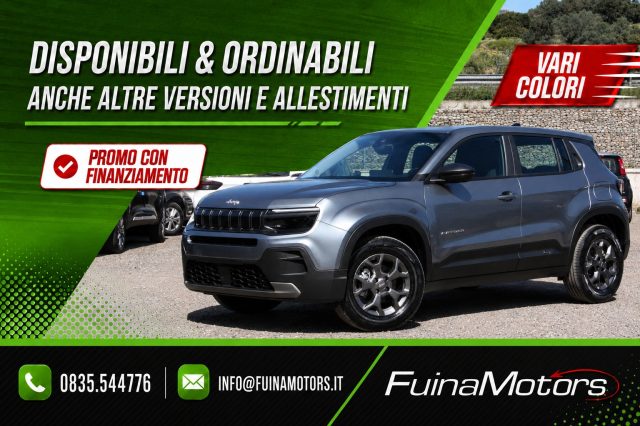 Jeep Avenger 1.2 Turbo 110 CV MHEV Longitude km 0 a BERNALDA