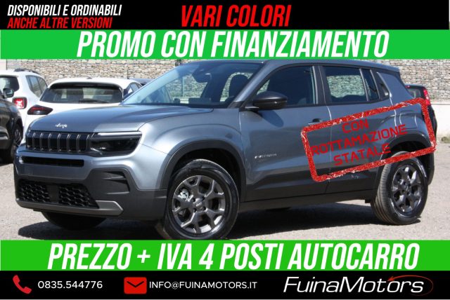 Jeep Avenger 1.2 Turbo 110 CV MHEV Longitude AUTOCARRO km 0 a BERNALDA