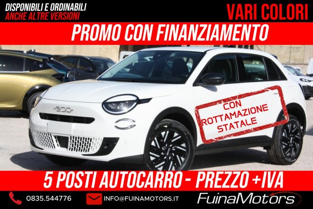 Fiat 600 1.2 110CV Hybrid 5 POSTI AUTOCARRO NUOVO km 0 a BERNALDA