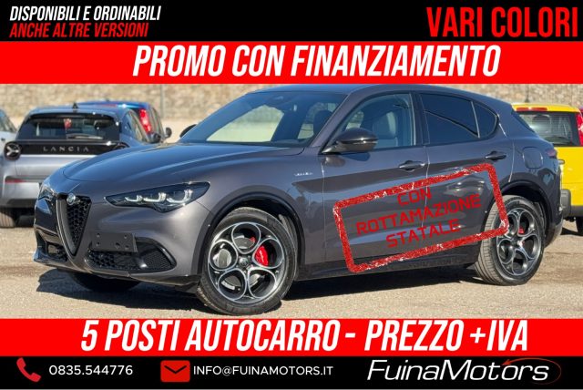 Alfa Romeo Stelvio 2.2 Turbodiesel 160 CV AT8 RWD Veloce AUTOCARRO - foto 2 di 4