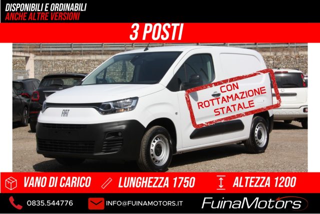Fiat Doblo 1.5 BlueHdi 100CV PC-TN CH1 Van NUOVO km 0 a BERNALDA