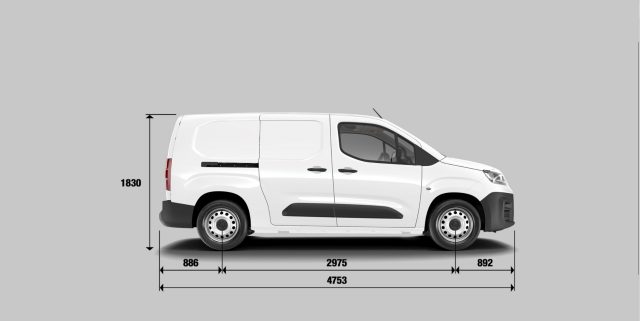 Fiat Doblo 1.5 BlueHdi 100CV LH1 - XL Van NUOVO - foto 4 di 4