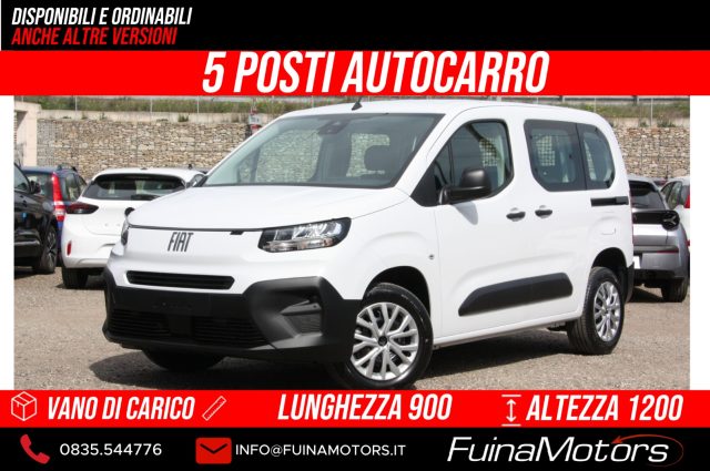 Fiat Doblo Doblò 1.5 BlueHdi 100CV Combi N1 5 POSTI AUTOCARRO nuovo a BERNALDA