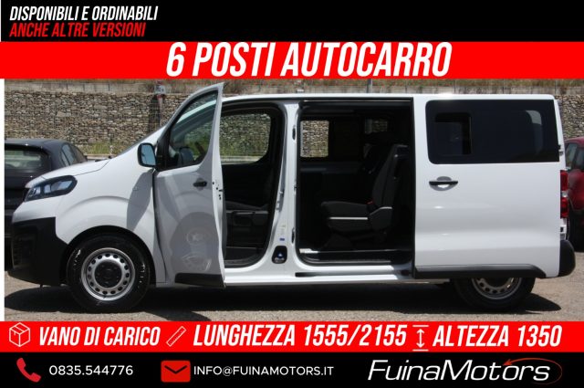 Fiat Scudo 2.2 150CV 6 POSTI Doppia cabina L2H1 Mobile NUOVO km 0 a BERNALDA