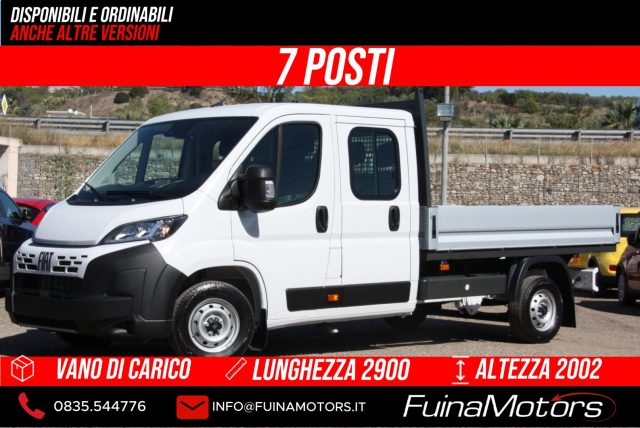 Fiat Ducato 35 2.2 Mjt 140CV - L3 H1 DOPPIA CABINA CASSONE km 0 a BERNALDA