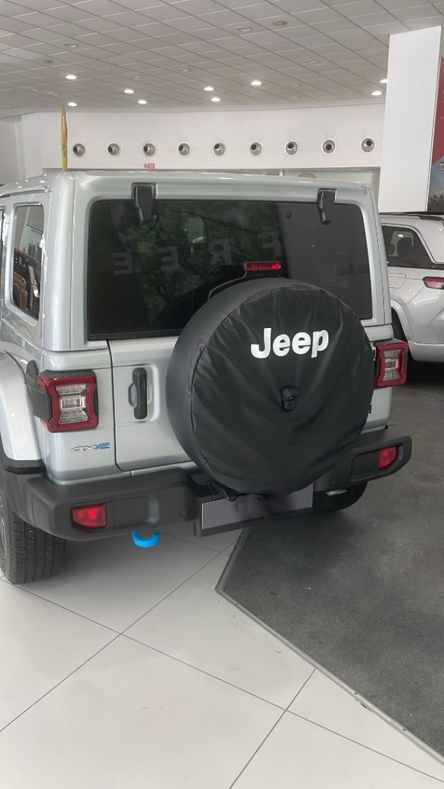 Jeep Wrangler Unlimited 2.0 PHEV ATX 4xe Sahara NUOVO - foto 2 di 4